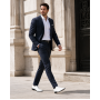 Pantofi barbati eleganti din piele naturala Havana 51 Alb